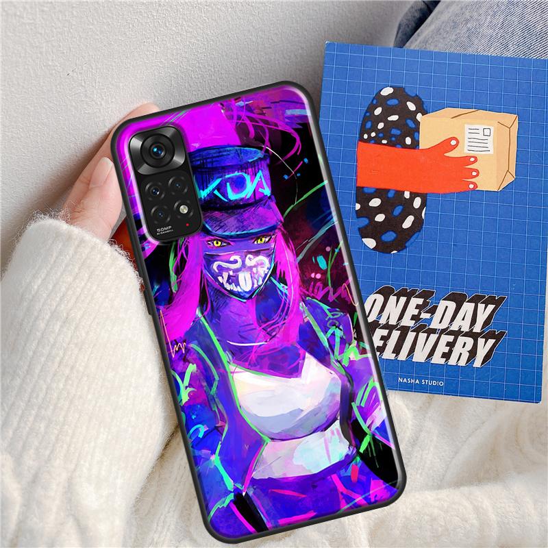 Cyberpunks Case For Xiaomi Redmi Note 11 Pro 8 9 10 Pro Note 10S 11S 9S K50 K40 9A 9C 10A 10C Cover