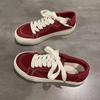 2025 Hot Sale Spring New Retro Low-top Canvas Shoes Flat Women Casual Thick Sole Women's Board Shoes
