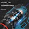 16.8V Brushless Handheld Electric Drill & Screwdriver with Adjustable Torque