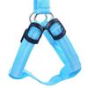 LED Pet Harness USB Rechargeable Light Up Dog Harness 3 Lighting Modes Adjustable Glow-in-The-Dark Safety Vest for Night Walking Medium Large Dogs