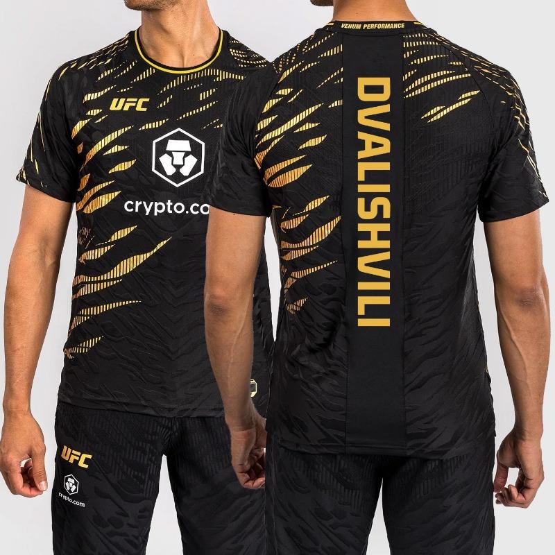 

2026 Літо Новий Гарячий Розпродаж Екстремальні Види Спорту Бокс UFC Змагання Ентузіасти Круглий Виріз Золота Футболка M