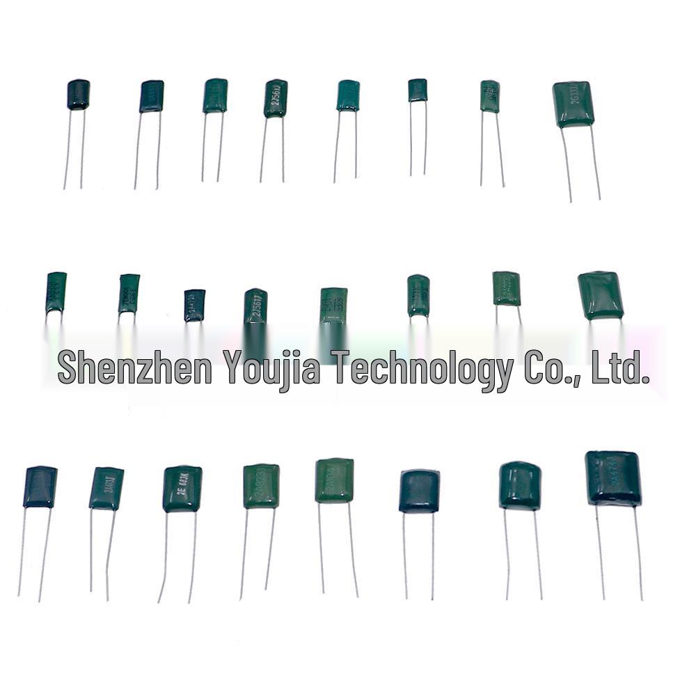 660-Piece 24-Variety Boxed 100V Polyester Film Capacitor Kit