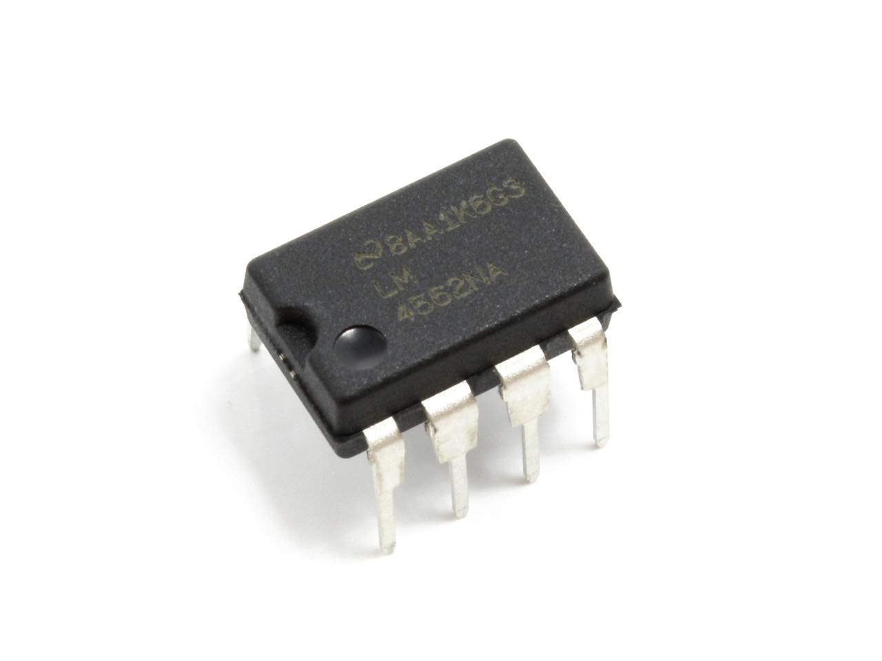 

TI LM4562 Подвійний контур DIP Подвійне спотворення Аудіо Операційний підсилювач (National Semiconductor) 8-контактний наднизькопотужний високопродуктивний Hi-Fi (Операційний підсилювач)