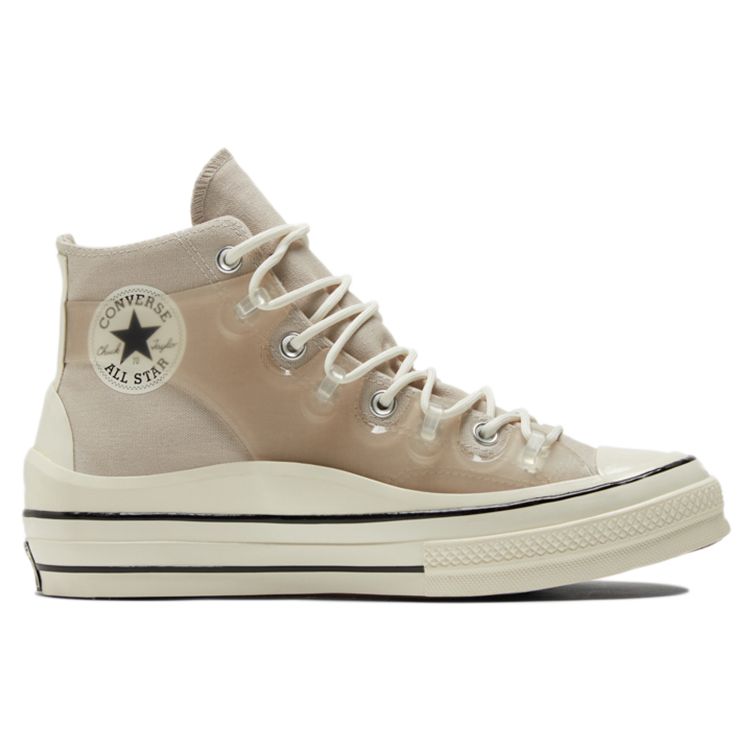 Converse Chuck 70 Hi Top Cotton Canvas Shoes Coffee Brown 171656C