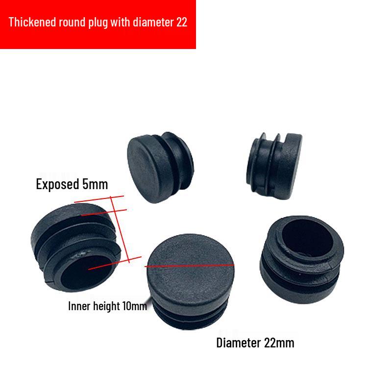 Round Plastic Hole Stopper: Wear-Resistant Chair Leg and Pipe Plug Cover