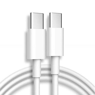 20W USB-C To USB-C Fast Cable for iPhone 16 Pro Max iPhone 16 Pro iPhone 16e - White 1M