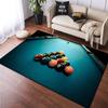 15 Misure Stampa 3D Pattern Biliardo Snooker Tappeto per Soggiorno Tappetino per Bagno Zerbino Creativo Tappeto per Camera da Letto Decorazioni per la Casa