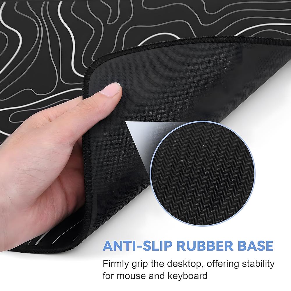 Auto Klassisch JDM Initial D Mauspads Mousepad Großes Gaming-Mauspad LockEdge Verdickt Computer Tastatur Tisch Schreibtischmatte