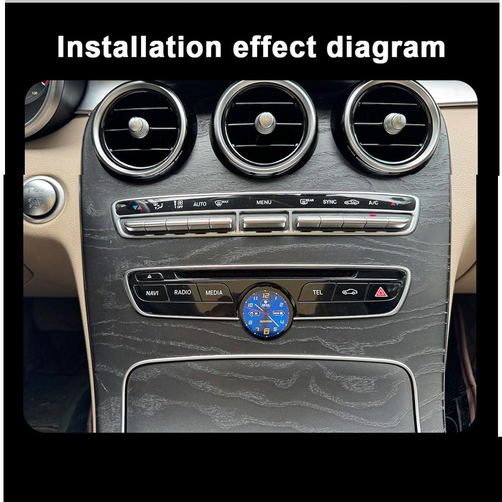 Upgrade Touch Screen LCD Car Smart Clock For Mercedes Benz W205 W213 W222 W463