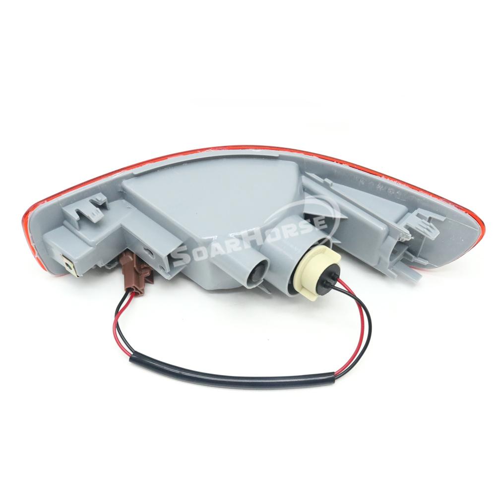 Car Rear Bumper Reflector Fog Light Tail Brake Lamp For Peugeot 4007 For Citroen C-crosser 2007 2008 2009 2010 2011 2012