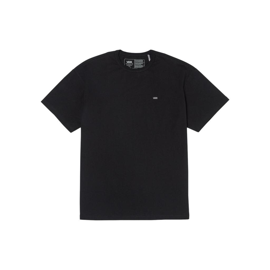 Vans OTW Apac Solid Color Letter Print Crew Neck Short Sleeve T-Shirt Men Tops Black VN000C1SBLK