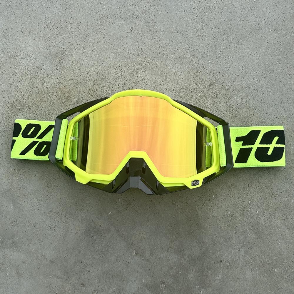 Motorcycle Goggles Color Off-road Helmet Goggles Windproof Sand Riding Glasses Ski Goggles