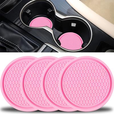 Holder Insert Coaster Car Accessories Flower Teacup Drink Coaster Car Coasters Coaster Car Cup Mat