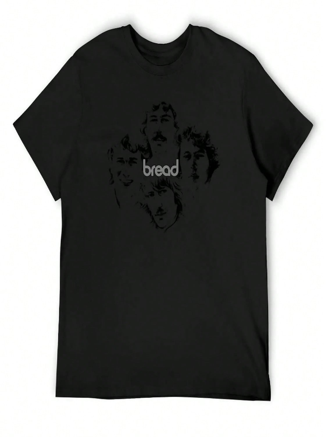 Bread Tribute T-Shirt Man Clothes Basketball Graphic Tees Summer 2025 unisexs T Shirts S разноцветный