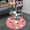 1pc Birds, Hearts Chair Carpet for Office, Non-slip, Soft and Durable Office Rug, Perfect for Office Yy260131079