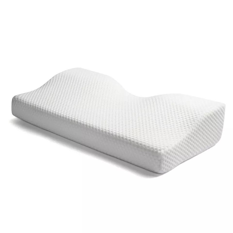 Butterfly Shaped Slow Rebound Memory Foam Pillow - Pure White