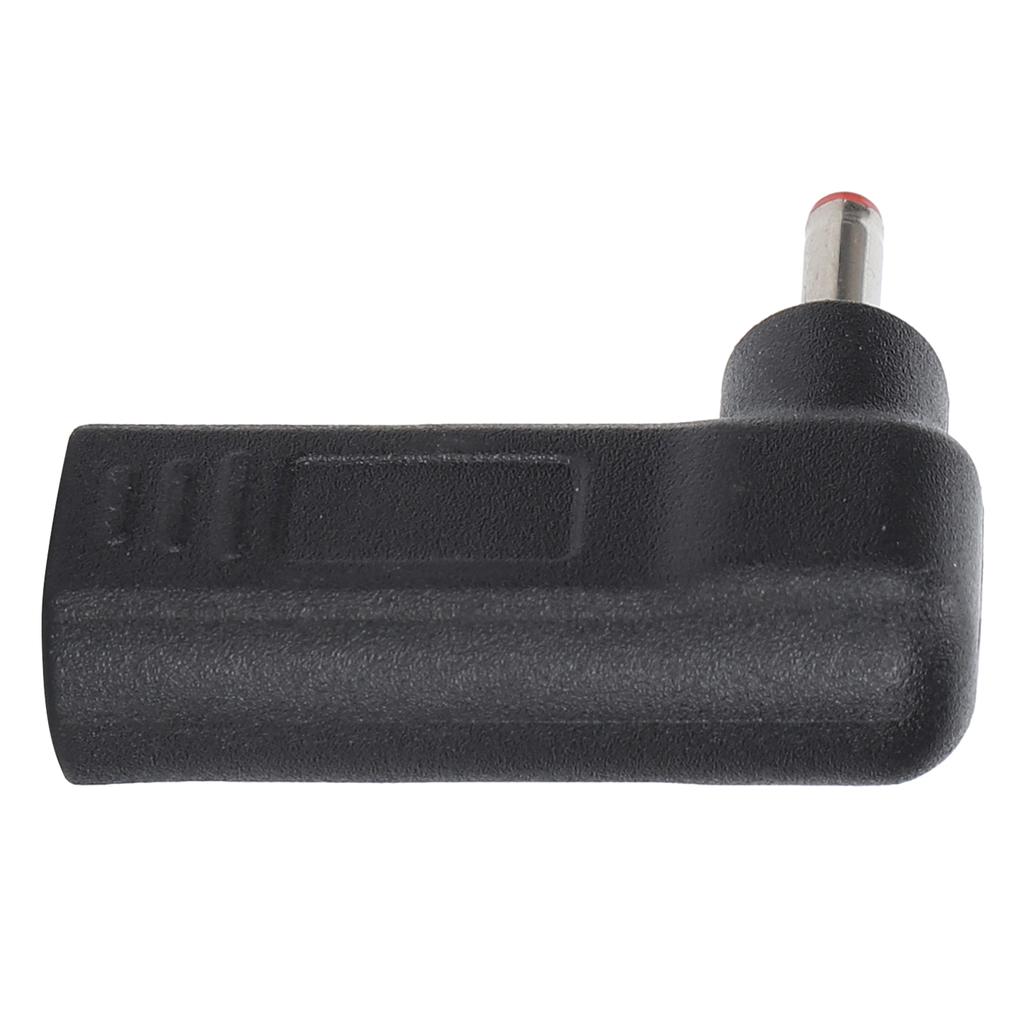 TypeC auf DC Adapter Buchse auf Stecker 3.5x1.35mm rechtwinklig PD Anschluss Ladegerät