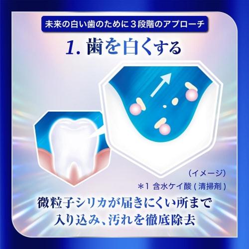 Shumitect Future White Care Whitening Toothpaste for Sensitive Teeth, High Fluoride Concentration (1450 Ppm), Whitening, Stain Removal, and Discolorat
