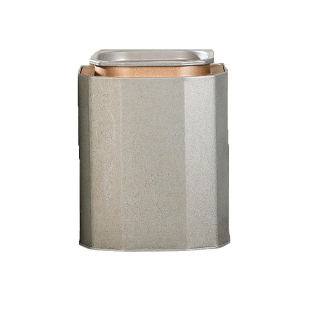 

Square Tea Sealed Jar Retro Tea Packaging Box Creative Tea Storage Jar Gifts белый