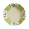 Retro Lily Of The Valley Tableware High Value Octagonal Plate Flat Plate Underglaze Ceramic Bowl Irregular Household Plate Rice Bowl