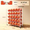 Étagère de rangement mobile pour ballons de basket WEZHO