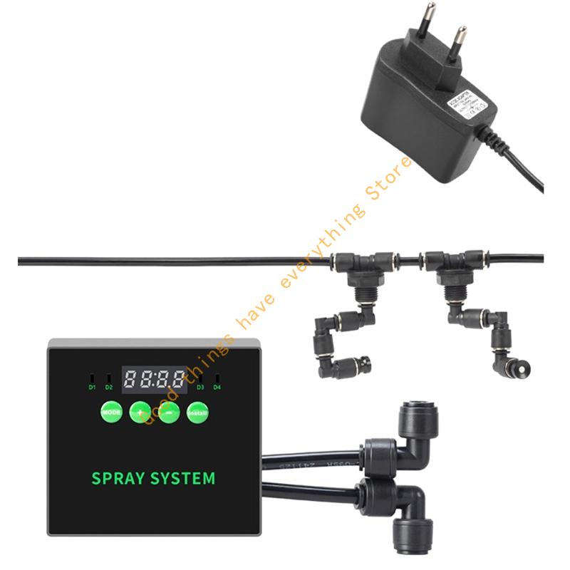

Intelligent Sprinkler Systems for Plant Growth with Energy Efficient Timing Design and Quiet Operations for Terrariums 55KF CN