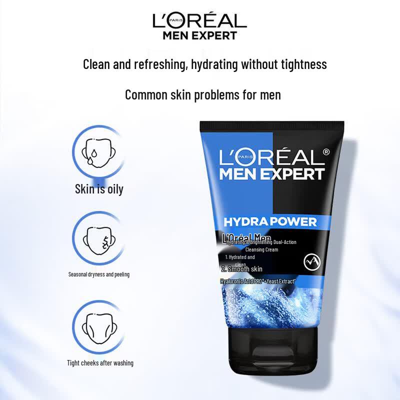 L'Oréal Men Expert Hydra Energetic Dual Action Facial Cleanser