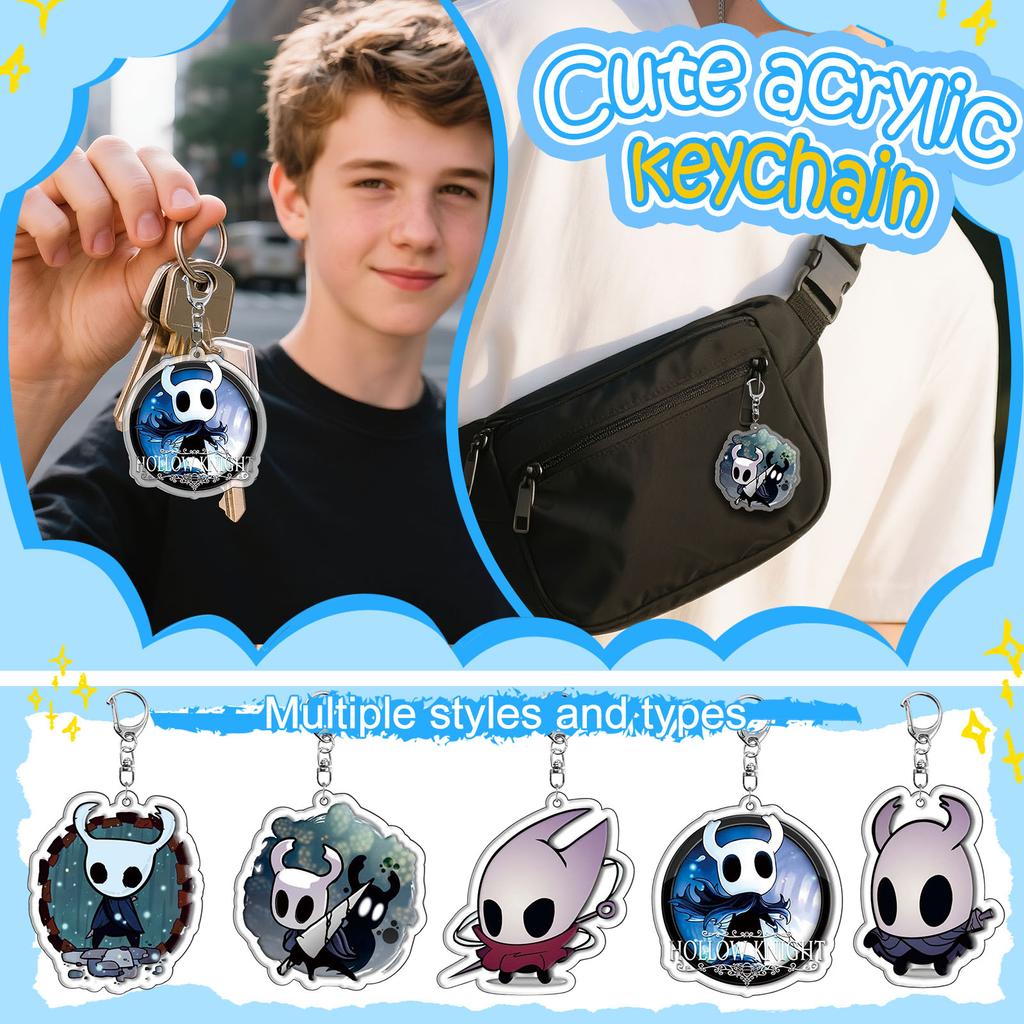 Acrylic Keychain Pendant Student School Bag Cute Decoration Small Gift