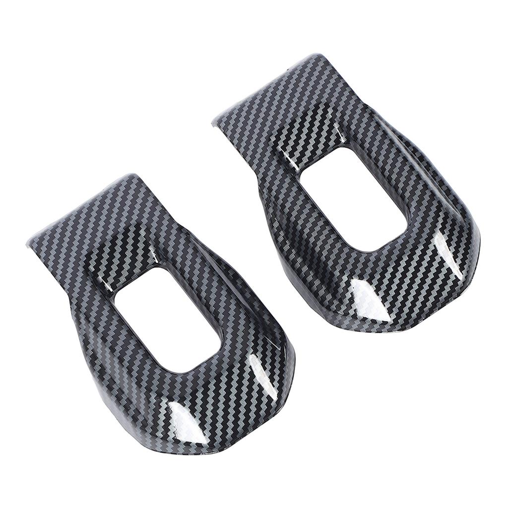 1 Para Zatrzask Maska Zamek Zaczep Pokrywa Wspornik Styl Włókna Węglowego Odporny na Blaknięcie Odporny na Zarysowania Sportowy