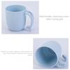 Dolphin Design Children Mouthwash Cup PP Construction Easy to Grip Handle Toothbrush Cup For Home and Travel Essential