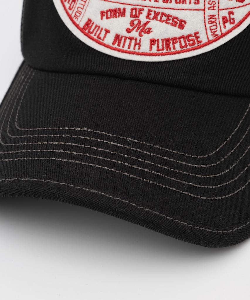 MILLO ARCHIVE Depot Patch Trucker Cap [Black]