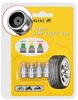 4PCS Autom Wheel Hub Valve Pressure Detection Valve Autom Tire Explosion Proof Tire Pressure Warning Valve Tire Pressure Gauge