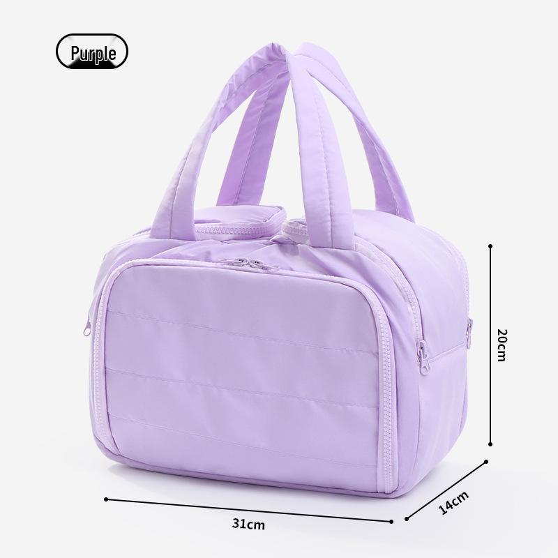 Lightweight Travel Toiletry & Cosmetic Bag with Large Wide Opening