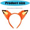 Adjustable Foxes Ear Hair Accessory Soft Elastic Headband Hair Decoration For Cosplay Enthusiasts Family Costume Fun