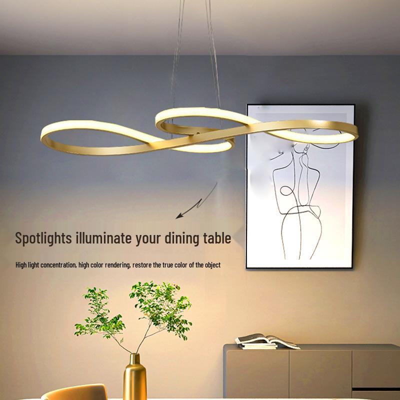 LED Modern Industrial Pendant Light for Dining, Bedroom, Living Room, or Bar - Creative and Stylish Design