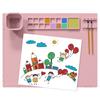 Silicone Painting Pad Brush Holder Crafts Silicone Pad Multifunctional Silicone Art Painting Art Clay Graffiti Mat Washable