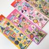 1Pc American Vintage Animal Color Edge Stickers Girls Boys Mobile Phone Case Luggage Guitar Platform PC Laptop DIY Decoration