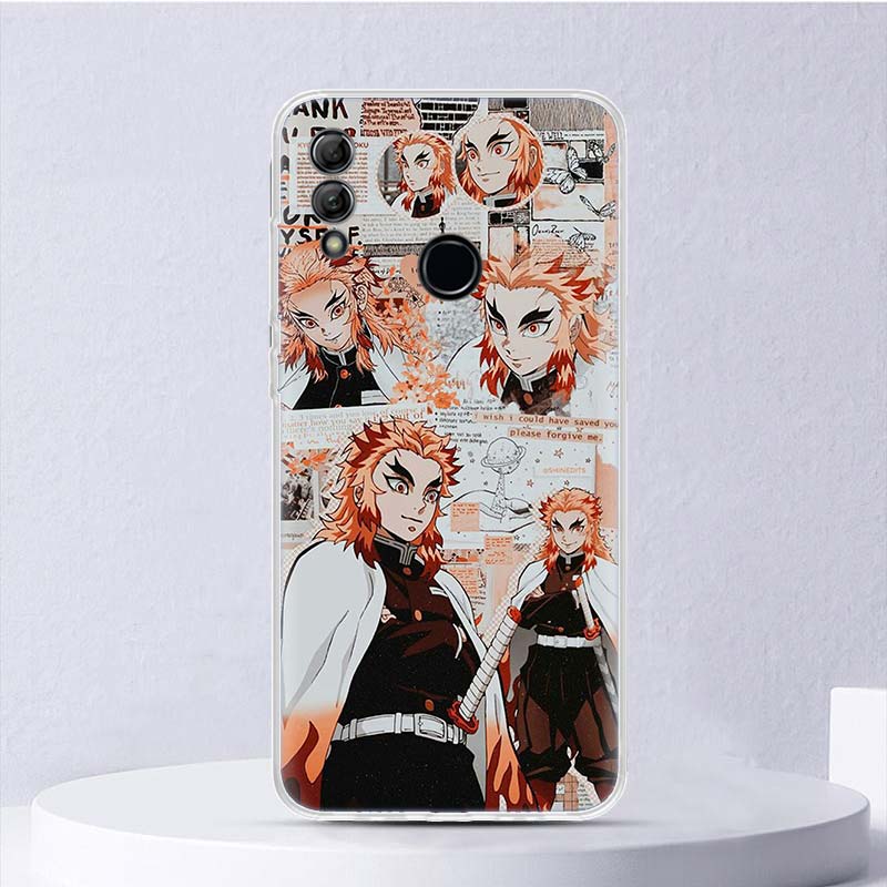 Demon Slayer Anime Kimetsu No Yaiba Soft Case For Huawei P Smart Z Y5 Y6 Y7 Y9S 2019 Phone Cover Honor 10 Lite 9 9X 8X 8A Pro 8S