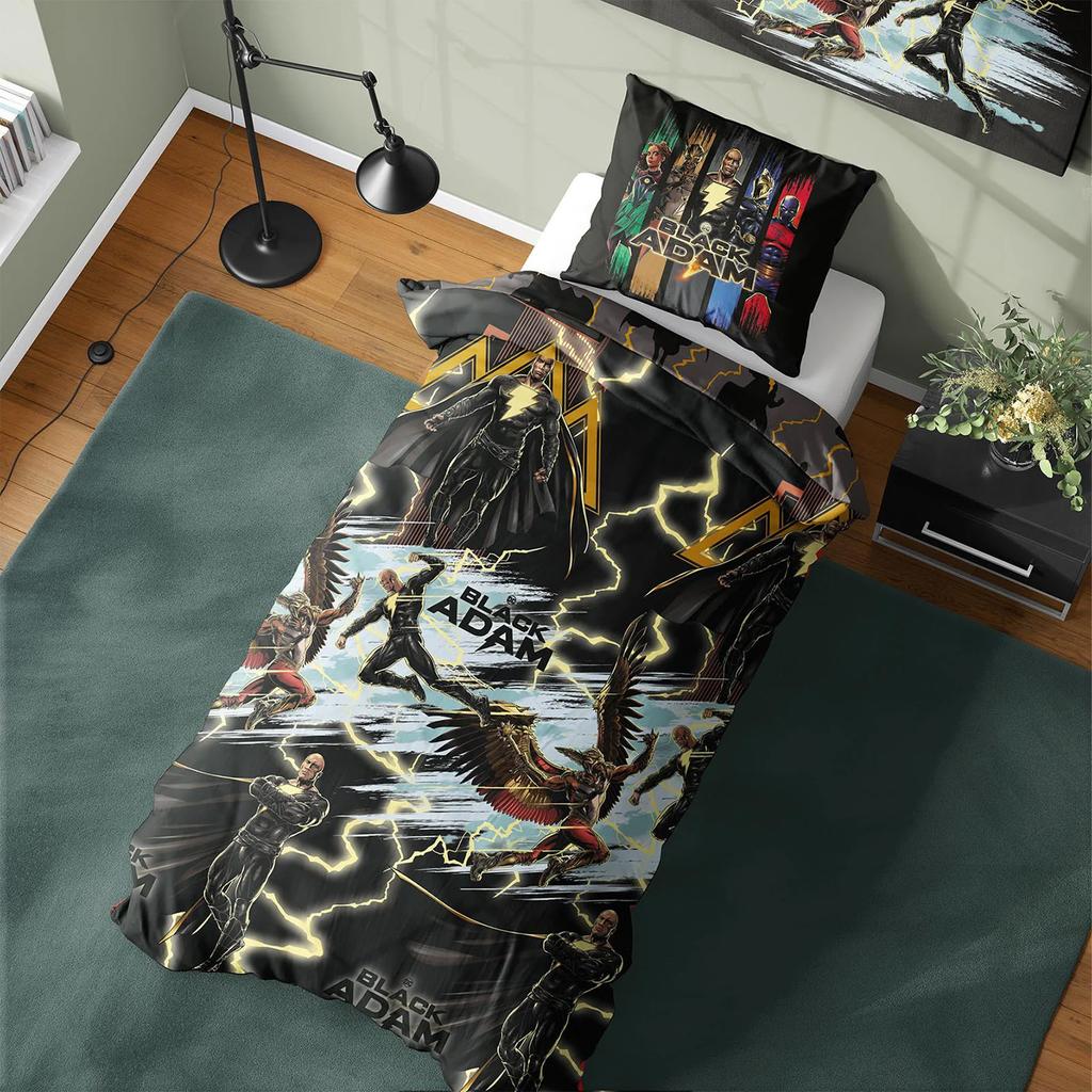 Black Adam Reversible Duvet Set