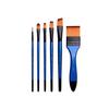 3 Set Nylon Hair Painting Brush Artist Paint Brush Watercolor Acrylic Paint Brush Drawing Supplies for Oil Painting