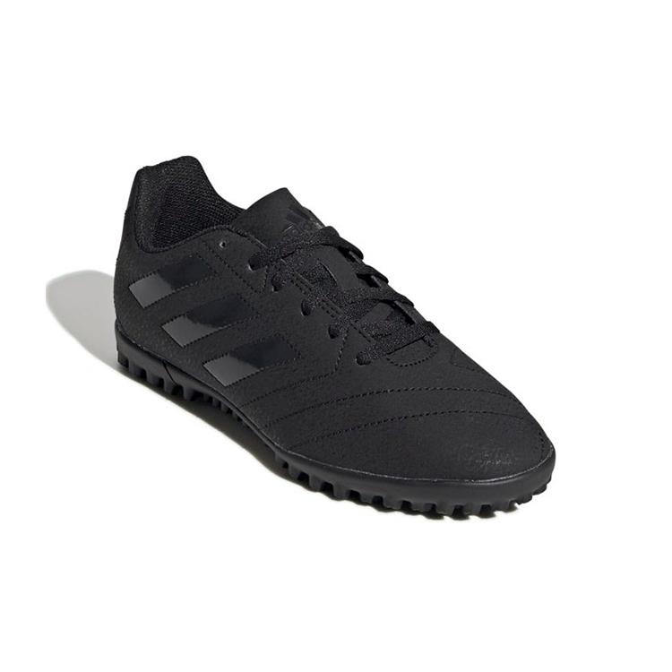 Adidas VII TF Slip Resistant Abrasion Resistant Low top Kids' Soccer Shoes Black Kids' FV8708