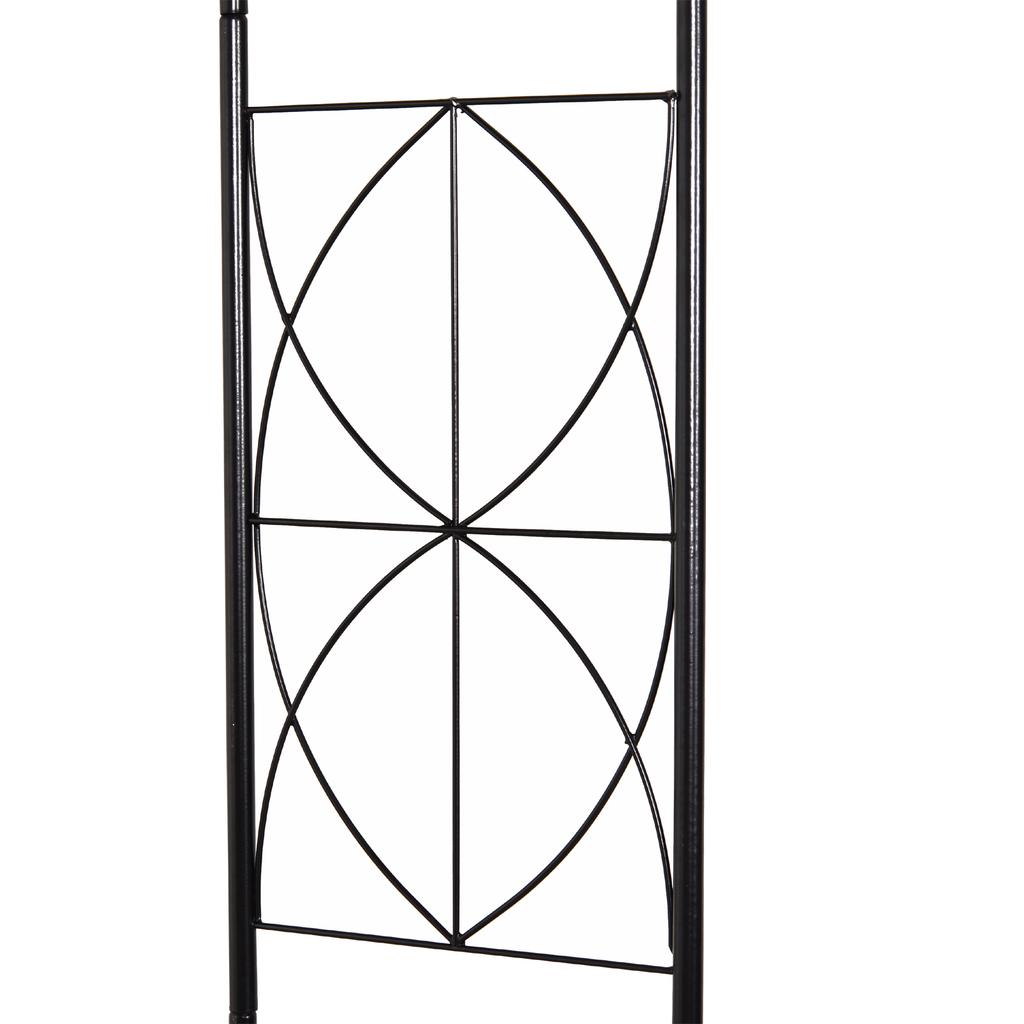 Rose Arch Made of Metal Climbing Aid for Climbing Plants Garden Arch with Point Metal Structure Archway Trellis Arch for Roses Arches Trellis Rose