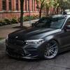 BMW 5 Series G30/G38 M5 F90 Pre-Facelift RKP Style Gloss Black Carbon Fiber Front Lip