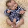 45 CM/17 inch Reborn Doll Full Body Soft Vinyl Simulation Baby Doll reborn doll gift for family  Vinyl Girl Body Reborn Doll