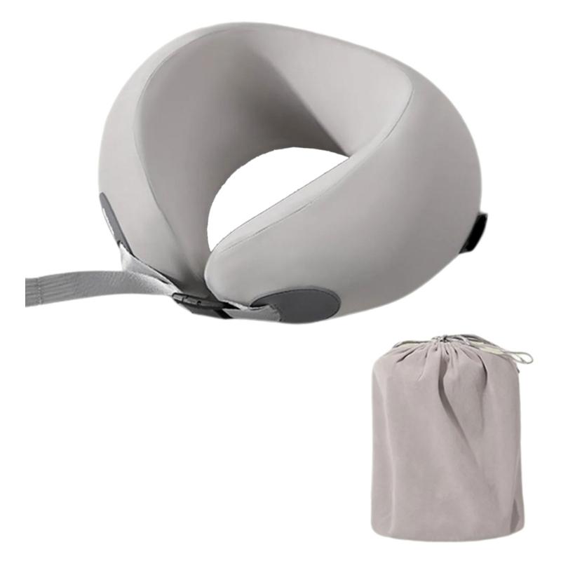 Memory Foam Travel Neck Pillow for Head and Neck Support Soft U Shape Cushions for Airplanes Car Home Office