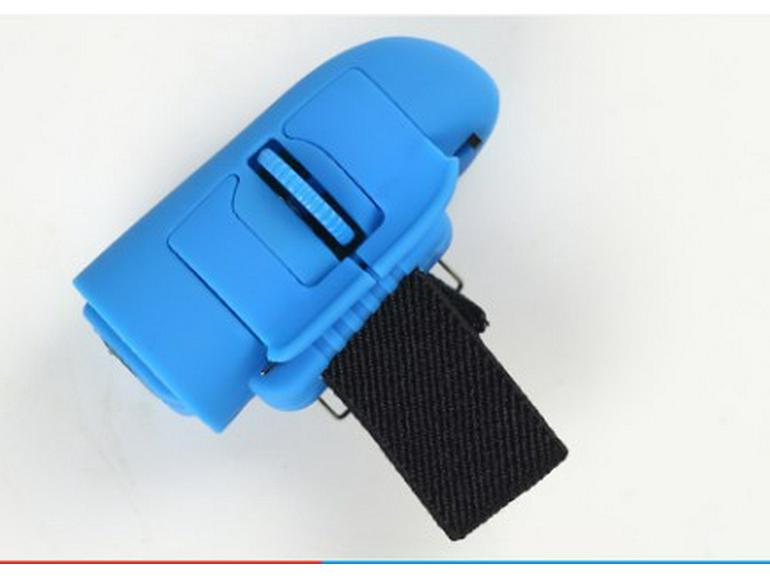 Mouse Wireless 2.4G ad Anello per Dita per Computer, Telefoni e Tablet