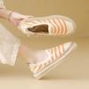 Thin Mesh Women'S Casual Shoes Versatile Summer Flat Bottomed Fisherman'S Shoes Women'S Fashion Breathable Vulcanized Shoes