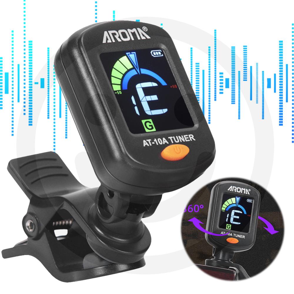 Digital Electronic Tuner Rechargeable Acoustic Guitar Tuner Electric Guitar Tuner for Bass Ukulele Chromatic Guitar Accessories China Mainland