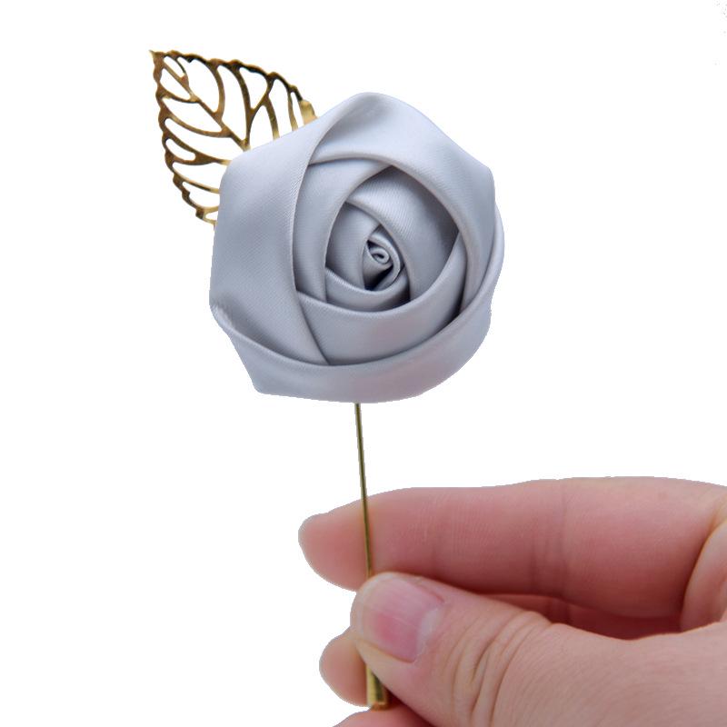 Korean Style Artificial Flower Corsage Brooch for Women: Suit, Coat, Accessories (DD744)