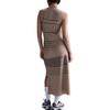 New Nike Every Stitch Considered Sleeveless Dresses Women's Tan Stone HM6503-248